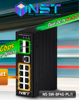 Новый промышленный коммутатор с PoE WatchDog от NST: надёжное решение для сложных задач