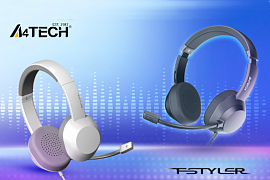 В MIDICT GROUP новая проводная гарнитура Fstyler FH150U от A4Tech